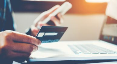 Purchasing online with a credit card